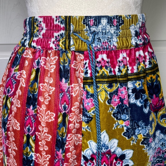 Anthropologie Zadie Velvet Sleep Lounge Harem Pants Pull On Size Small - Picture 3 of 11